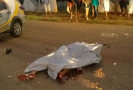 Duas pessoas morrem após grave acidente entre carro e moto na AL-110, em Arapiraca