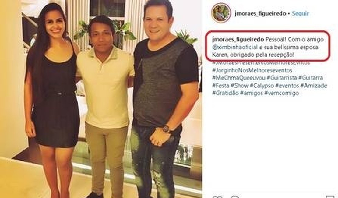 Ximbinha confirma casamento com Karen Kethlen, pivô da separação com Joelma