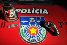 Após denúncia de disparo de arma de fogo, polícia prende homem com revólver em Arapiraca