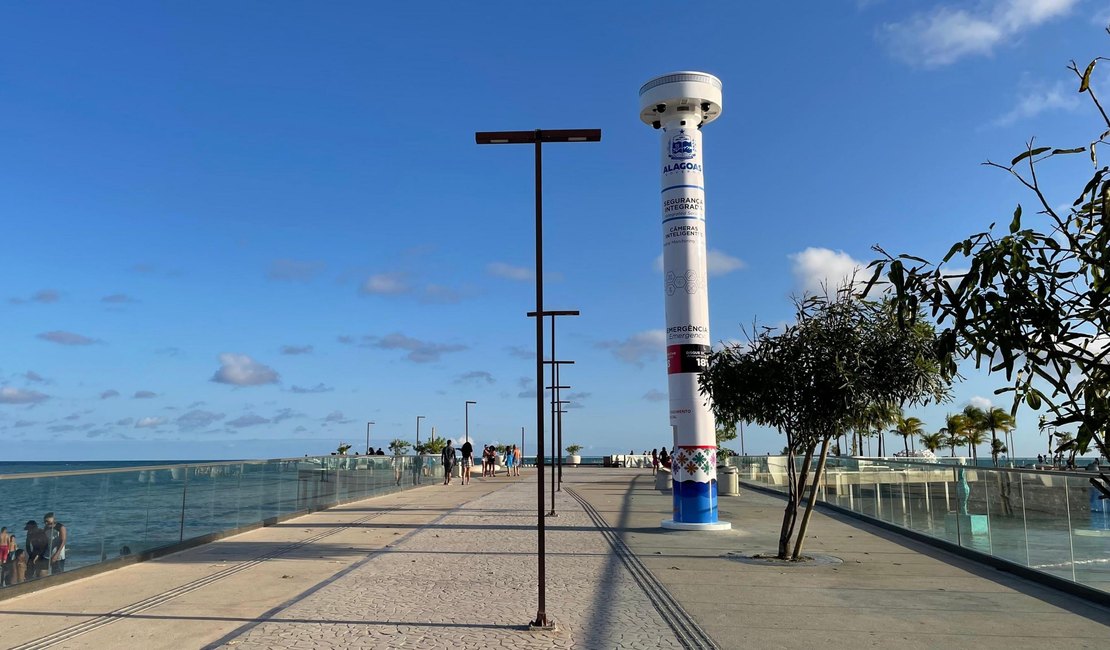 Justiça autoriza instalação de Totens de Videomonitoramento em espaços públicos de Maceió