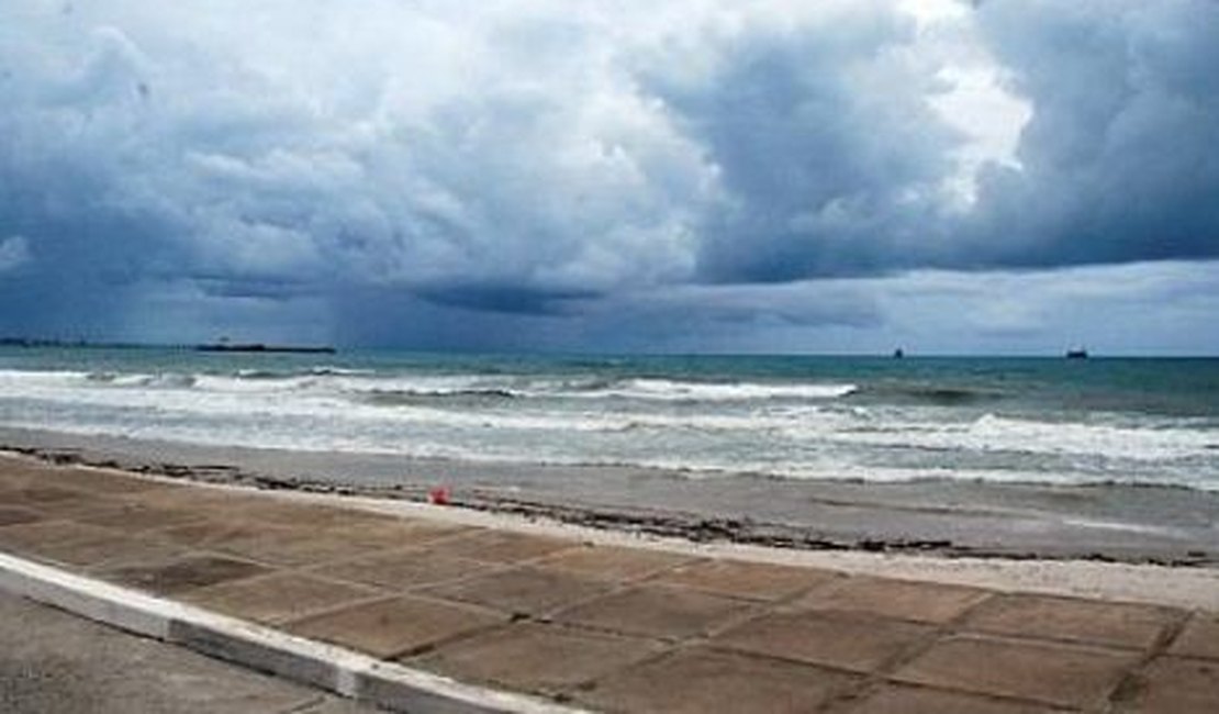 Previsão é de tempo nublado durante o feriadão no litoral alagoano