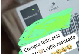 Vídeo. Alagoana faz compra pela internet no Mercado Livre e recebe caixa vazia