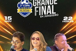 Final da 3ª Copa Junco promete emoção e grande festa com shows musicais neste dia 15