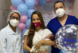 Hospital de Arapiraca encerra Semana Mamãe Bebê com sorteio de brindes e palestras