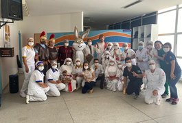 Hospital de Emergência do Agreste realiza Paixão de Cristo e atividades infantis em celebração da Páscoa