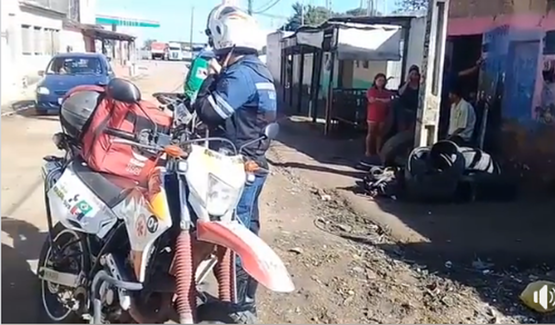Jovem morre em borracharia de seu avô no bairro Bonsucesso, em Arapiraca