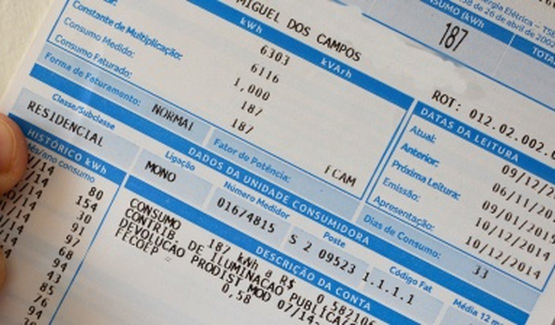 Eletrobras anuncia redução na tarifa de energia elétrica a partir desta quarta