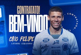 Cruzeiro de Arapiraca anuncia contratação do lateral-esquerdo Caio Felipe