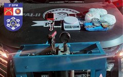 Drogas apreendidas em Arapiraca