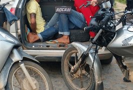 Rocam recupera duas motocicletas e prende suspeitos em Arapiraca