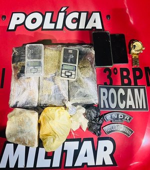 Cheiro peculiar denuncia uso de drogas e tráfico no Bairro Bonsucesso; suspeitos foram presos