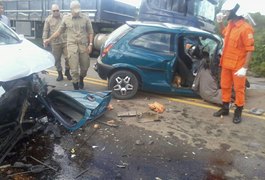 Grave acidente deixa um morto e três feridos na AL-115, em Igaci