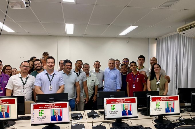 Alfredo Gaspar destina R$ 1,7 milhão ao IFAL e campus de Palmeira dos Índios recebe R$ 800 mil em equipamentos e melhorias estruturais