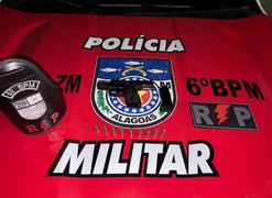 Polícia Militar apreende arma de fogo após denúncia de possível violência doméstica