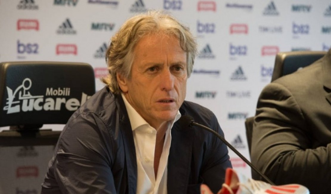 Contraprova do exame de Jorge Jesus confirma negativo, diz Flamengo