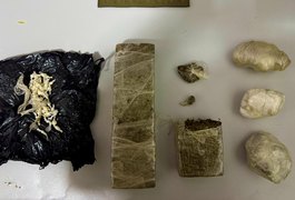 Polícia Militar apreende 1,2 Kg de drogas após abordagem no Sertão alagoano