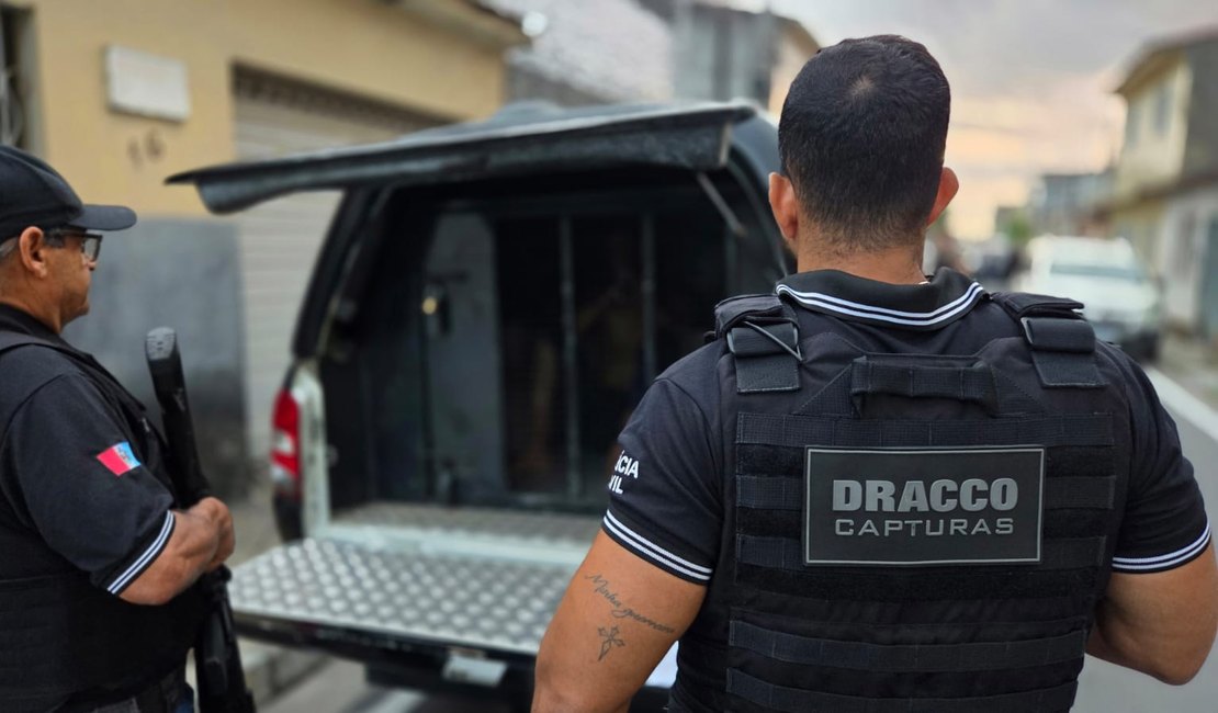 Operação cumpre 9 mandados de prisão contra envolvidos em diversos crimes em Alagoas
