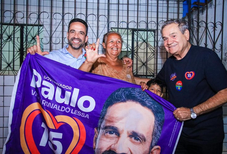 Pesquisa do segundo turno mostra Paulo Dantas com 57% das intenções de votos válidos