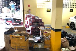 BPTran apreende carga milionária sem nota fiscal em Maceió