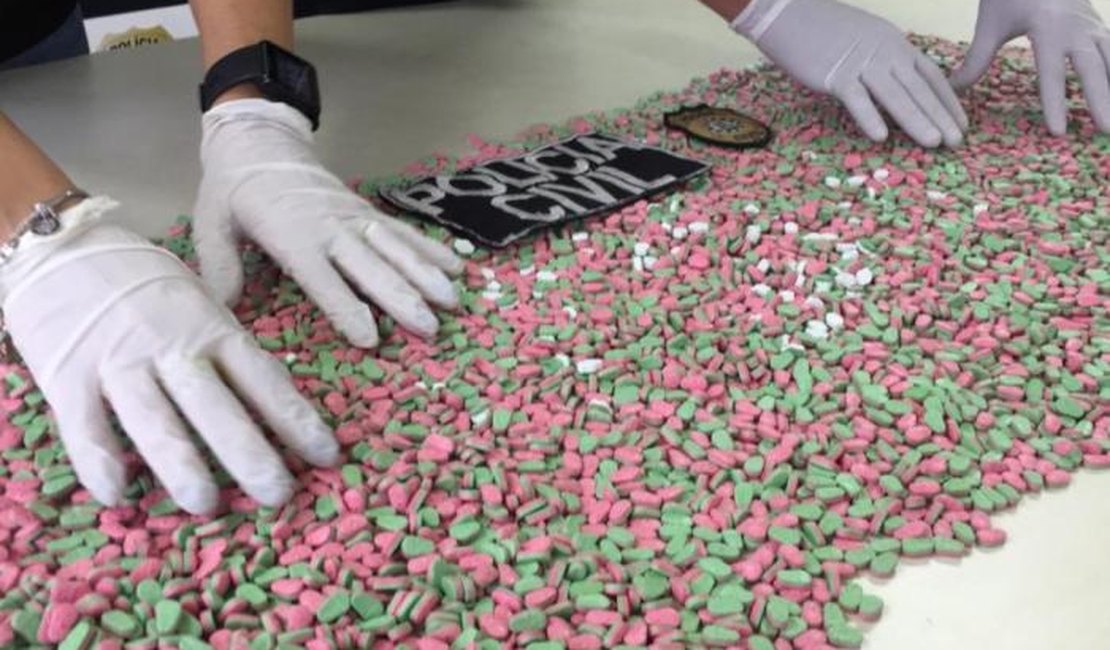 Mais de 8 mil comprimidos de ecstasy são apreendidos em apartamento