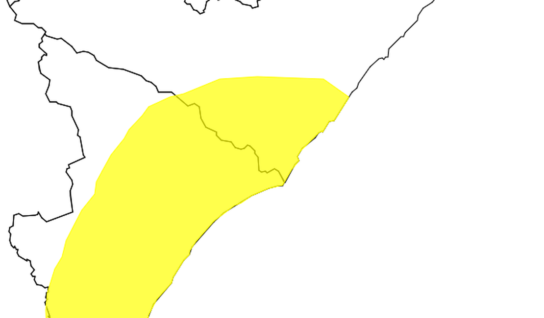 Arapiraca na lista: 22 cidades alagoanas podem enfrentar chuva nas próximas horas