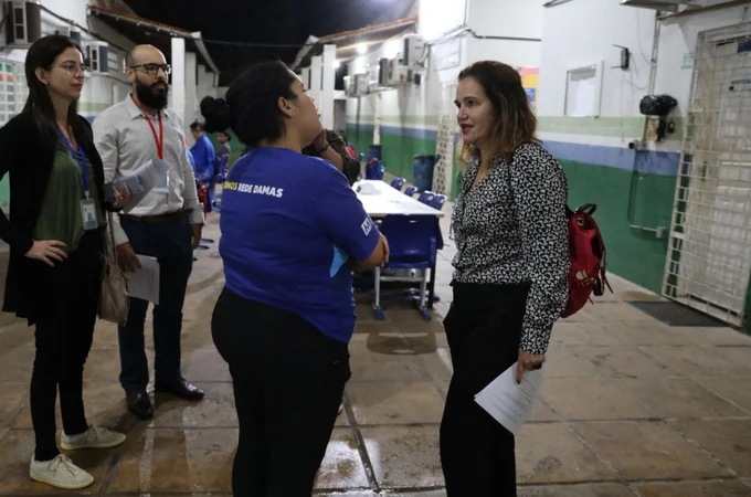 Fiscalização do MPAL sobre programa EJAI chega a uma das escolas mais precárias de Maceió