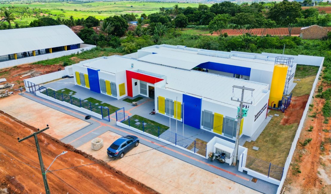 Prefeito Luciano Barbosa inaugura, nesta segunda (13), o Centro de Educação Infantil da Baixa da Onça