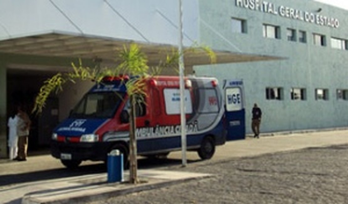 Bebê baleada na cabeça em Cajueiro segue internada no HGE