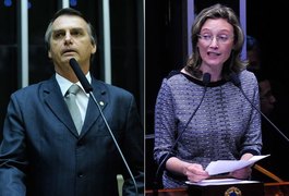 Justiça arquiva ação de Maria do Rosário contra Jair Bolsonaro