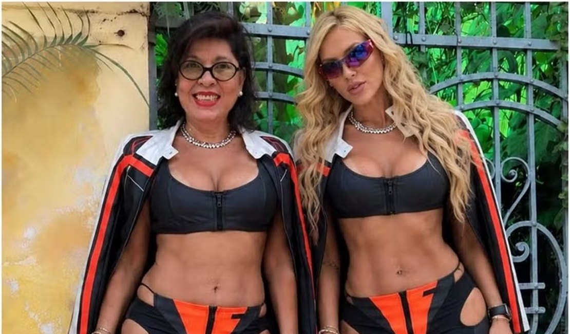 Roberta Miranda entra em trend e aparece com look de Virginia Fonseca; influencer reage