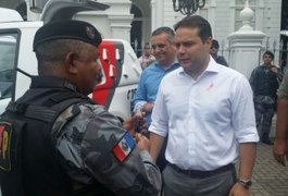 Renan Filho garante convocação dos classificados em concurso da PM ainda este ano