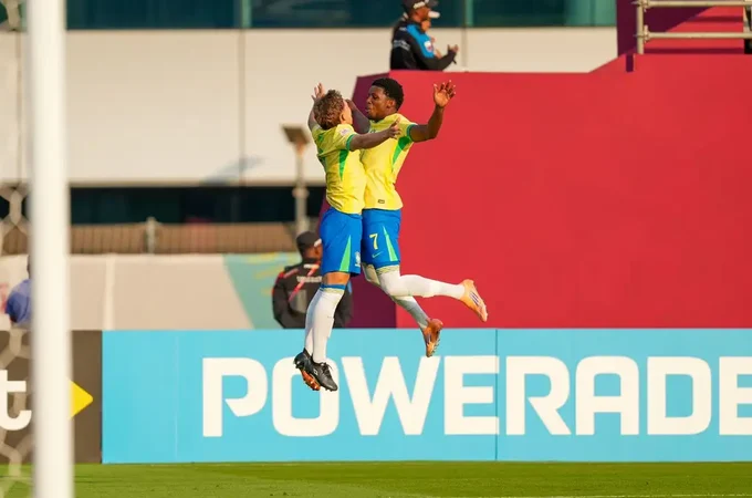 Brasil aplica 7 a 0 em Honduras na estreia do Mundial Sub-17 no Catar