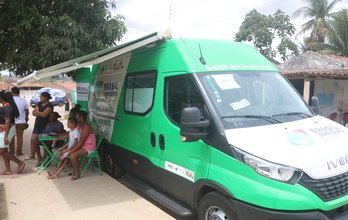 Luciano Barbosa lança nova unidade odontológica móvel no povoado Pau D’Arco