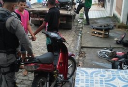 Polícia localiza desmanche de veículos e apreende menores, em Arapiraca