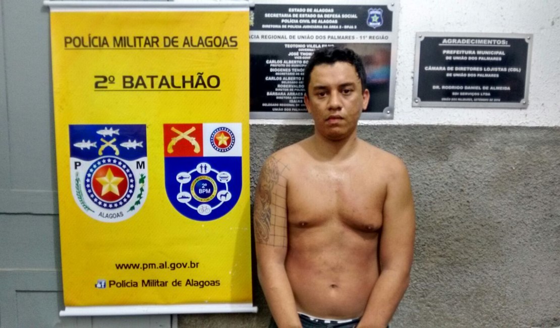 Polícia Militar captura jovem foragido da justiça de AL