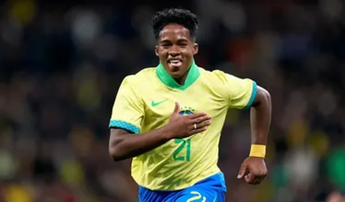 Ancelotti considera convocar Endrick para Seleção Brasileira