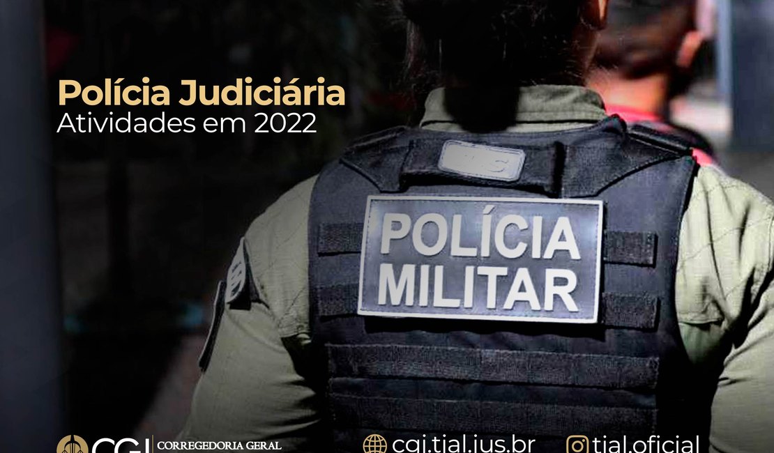 PM auxiliou Justiça de AL com 13.206 apresentações de policiais em 2022