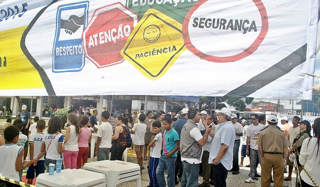 Ações integradas vão encerrar Semana Nacional de Trânsito em Arapiraca