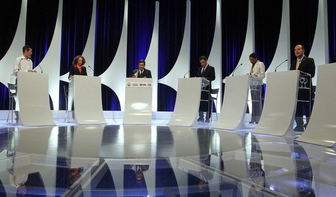 Presidenciáveis fazem hoje na TV Globo o último debate antes do primeiro turno das eleições