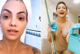 Kelly Key sobre faxina em casa: 'Acharam que eu não ia limpar?'
