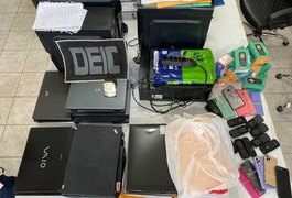 Quadrilha suspeita de aplicar golpes contra idosos é presa em Alagoas