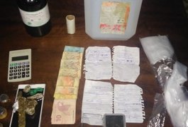 Mulher é presa por tráfico de drogas no Bom Sucesso, em Arapiraca