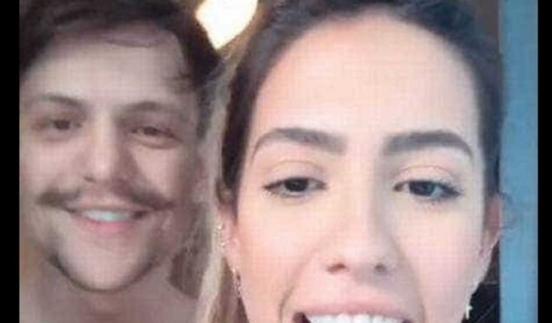 Saulo, ex de Letícia Almeida, brinca sobre 'gravidez' da namorada