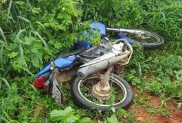 Rocam recupera motocicleta momentos após o roubo, em Arapiraca