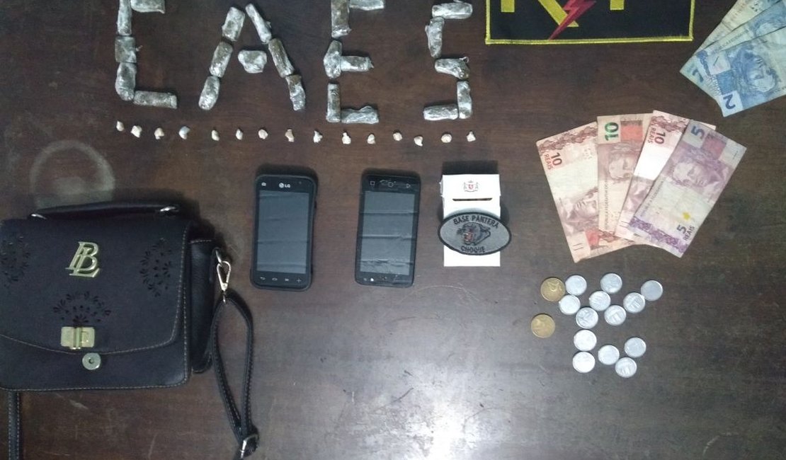 Adolescentes são apreendidos com drogas em Arapiraca