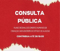 Alagoanos têm até o dia 30 para contribuir com Plano Decenal de Direitos Humanos
