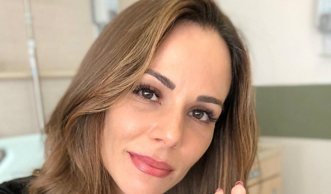 Ana Furtado revela otimismo após passar por quarta sessão de quimio