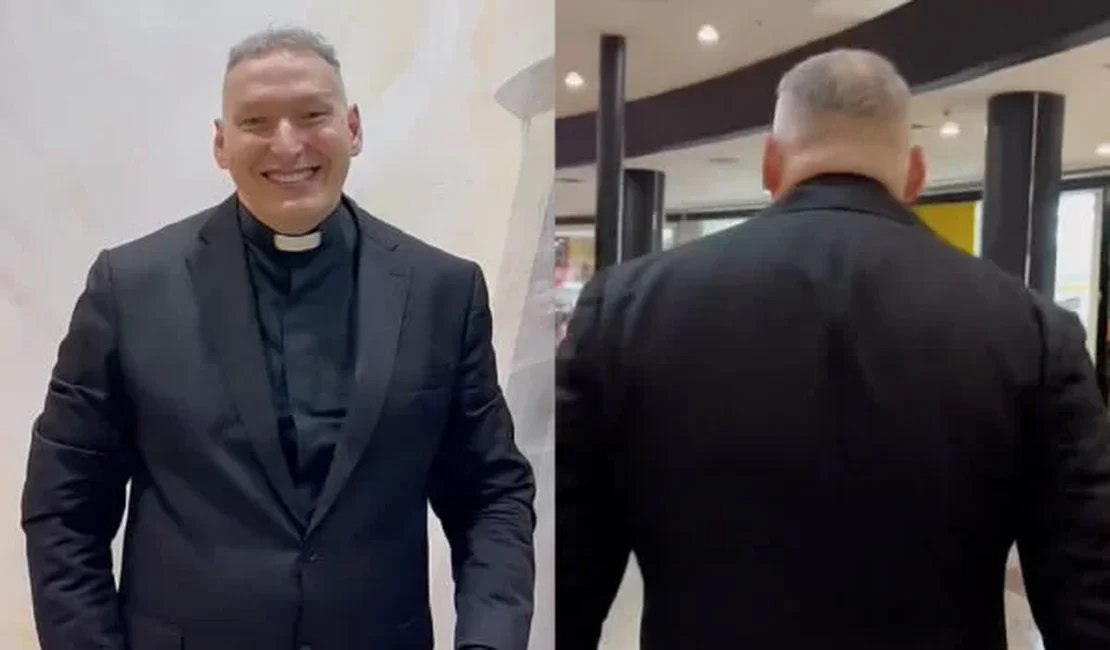 VÍDEO: Padre Marcelo Rossi impressiona seguidores ao aparecer 'bombado' em shopping