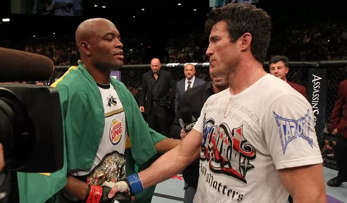 Anderson Silva agradece a Chael Sonnen: 'Você mudou a minha vida'