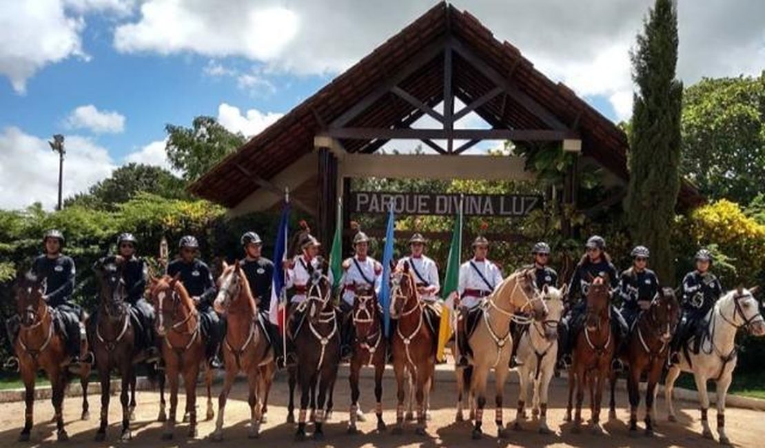 3º BPM realiza 1º cavalgada em comemoração aos 5 anos do Pelotão Montado de Arapiraca